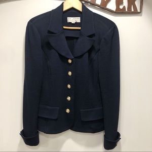 ST JOHN evening navy jacket